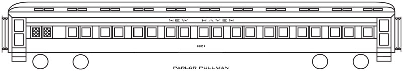 7644-24-DT-N New York, New Haven & Hartford Passenger or MU Car