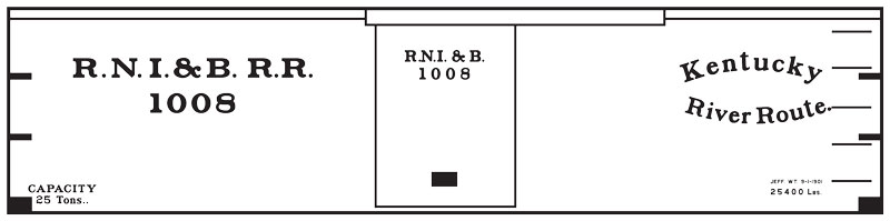 7910-01-DT-O Richmond, Nicholasville, Irvine & Beattyville Box