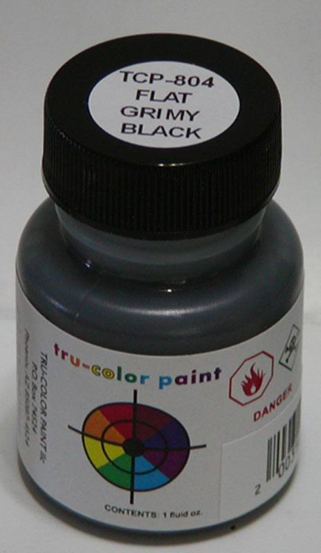 TCP-804 Flat Grimy Black