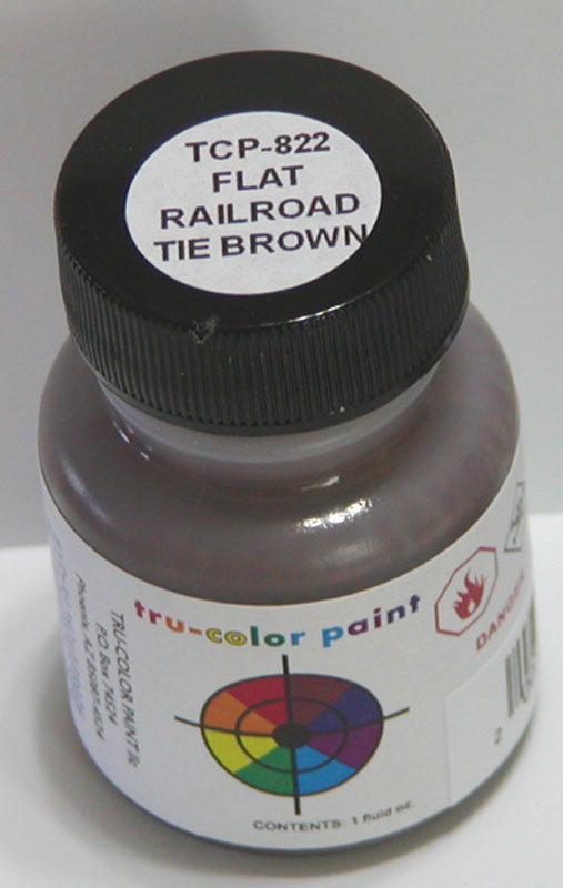TCP-822 Flat Railroad Tie Brown
